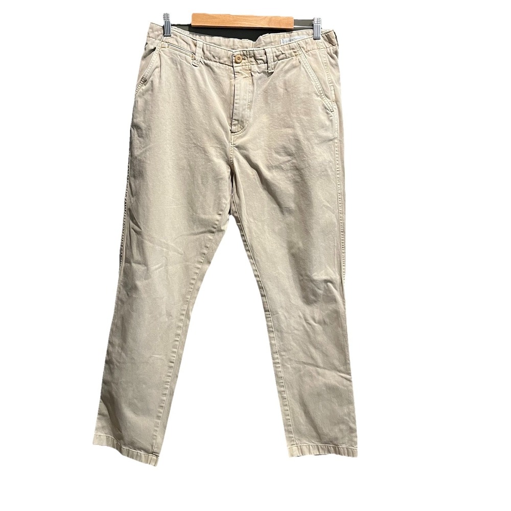 Outerknown Beige  5-Pocket Men's Chino Pants‎ Size 34